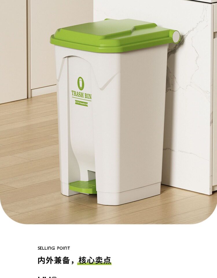 Large Outdoor Step Trash Can,  - огляд і ціна Commercial Kitchen Bin