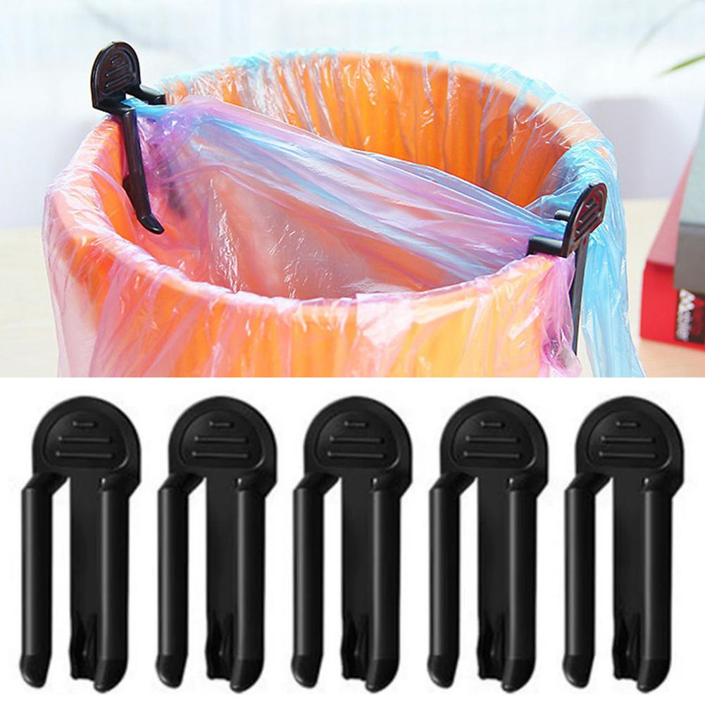 2/5Pcs Plastic Garbage Bag Cli - огляд і ціна Commercial Kitchen Bin